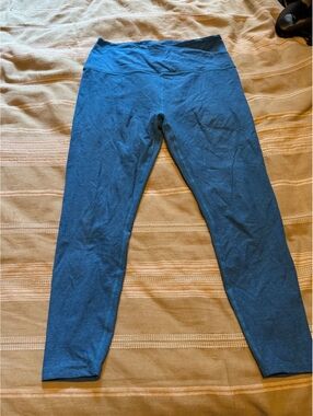 Beyond Yoga Blue High-Waisted Leggings XL